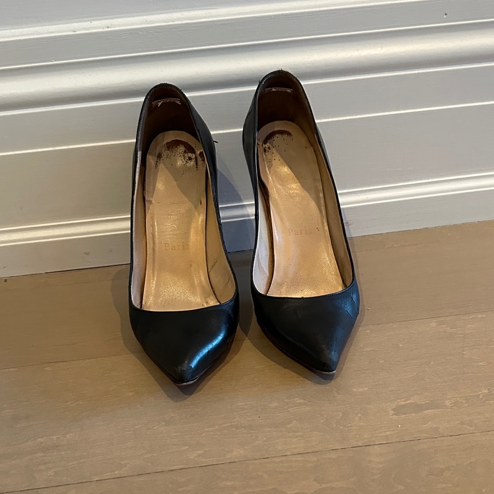 Christian Louboutin Black Pigalle Heels